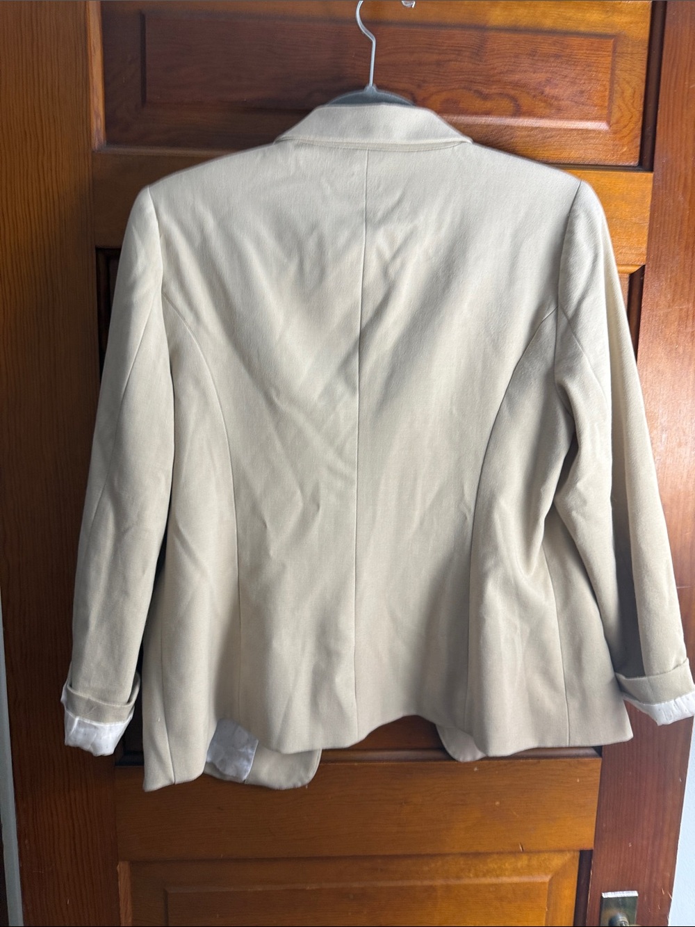 kensie Tan Single-Button Tailored Blazer - Picture 5 of 5